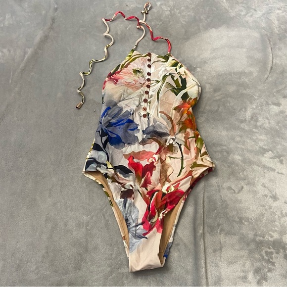 New! OCHIE Diane Halter One-Piece Swimsuit 27710 - Picture 4 of 11